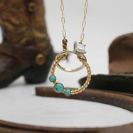 Gold + Turquoise