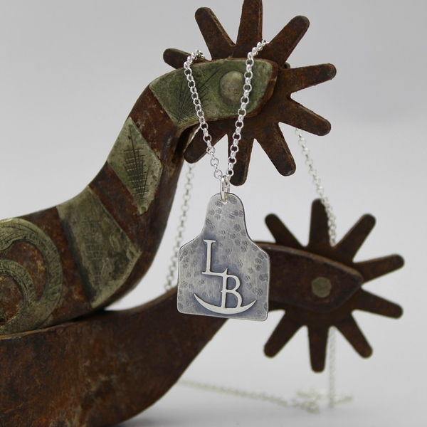 Brand Ear Tag Pendant